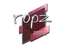 Sticker | ropz | Boston 2018