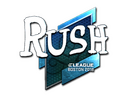 Sticker | RUSH (Foil) | Boston 2018