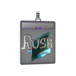 Sticker Slab | RUSH (Foil) | Boston 2018