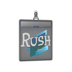 Sticker Slab | RUSH | Boston 2018
