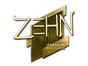 Sticker | zehN (Gold) | Boston 2018