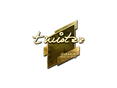 Sticker | Twistzz (Gold) | Boston 2018