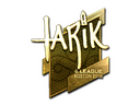 Sticker | tarik (Gold) | Boston 2018