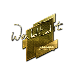 WorldEdit (золотая) | Бостон-2018