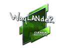 Sticker | wayLander (Foil) | Boston 2018