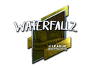 Sticker | waterfaLLZ (Foil) | Boston 2018