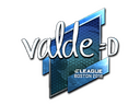 Sticker | v4lde (Foil) | Boston 2018