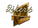 Sticker | qikert (Gold) | Boston 2018