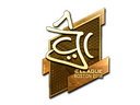 Sticker | chrisJ (Gold) | Boston 2018