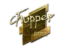 Sticker | chopper (Gold) | Boston 2018