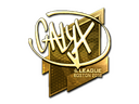 Sticker | Calyx (Gold) | Boston 2018