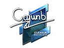 Sticker | cajunb (Foil) | Boston 2018