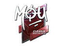 Sticker | mou (Foil) | Boston 2018