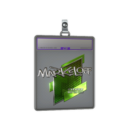 Sticker Slab | markeloff (Foil) | Boston 2018