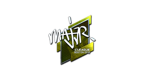 Sticker | MAJ3R (Foil) | Boston 2018