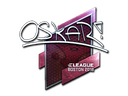 Sticker | oskar (Foil) | Boston 2018