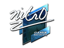 Sticker | nitr0 (Foil) | Boston 2018