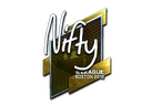 Sticker | Nifty (Foil) | Boston 2018