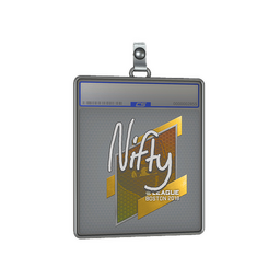 Sticker Slab | Nifty | Boston 2018