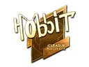 Sticker | Hobbit (Gold) | Boston 2018