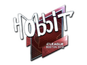 Sticker | Hobbit (Foil) | Boston 2018