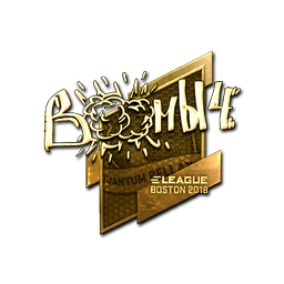 Sticker | Boombl4 (Gold) | Boston 2018