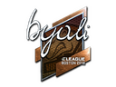 Sticker | byali (Foil) | Boston 2018