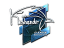 Sticker | keshandr (Foil) | Boston 2018