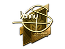 Sticker | kennyS (Gold) | Boston 2018