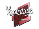 Sticker | Kjaerbye | Boston 2018