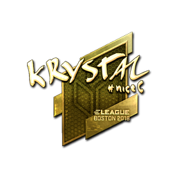kRYSTAL (золотая) | Бостон-2018