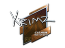 Sticker | KRIMZ (Foil) | Boston 2018