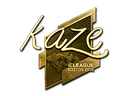 Sticker | Kaze (Gold) | Boston 2018