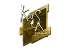 Sticker | Karsa (Gold) | Boston 2018