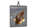 Sticker Slab | JW (Foil) | Boston 2018