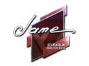 Sticker | Jame (Foil) | Boston 2018