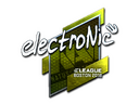 Sticker | electronic (Foil) | Boston 2018