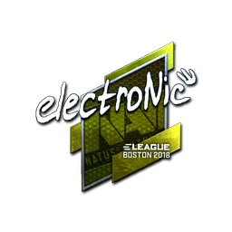 electronic (Foil) | Boston 2018