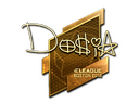 Sticker | Dosia (Gold) | Boston 2018