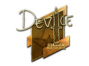 Sticker | device (Gold) | Boston 2018