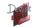 Sticker | device | Boston 2018