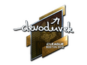 Sticker | devoduvek (Foil) | Boston 2018