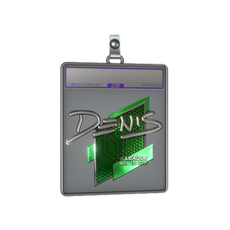 Sticker Slab | denis (Foil) | Boston 2018