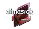 Sticker | dimasick (Foil) | Boston 2018