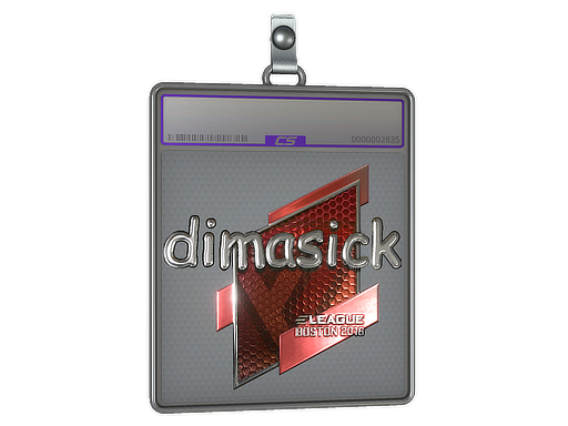 Sticker Slab | dimasick (Foil) | Boston 2018