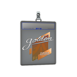 Sticker Slab | Golden | Boston 2018