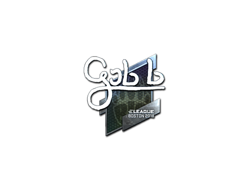Aufkleber | gob b (Glanz) | Boston 2018