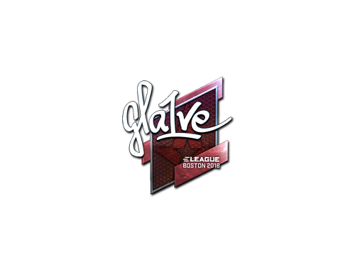 Наліпка | gla1ve (лискуча) | Бостон 2018