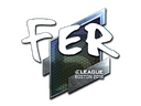 Sticker | fer (Foil) | Boston 2018