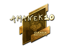 Sticker | AmaNEk (Gold) | Boston 2018